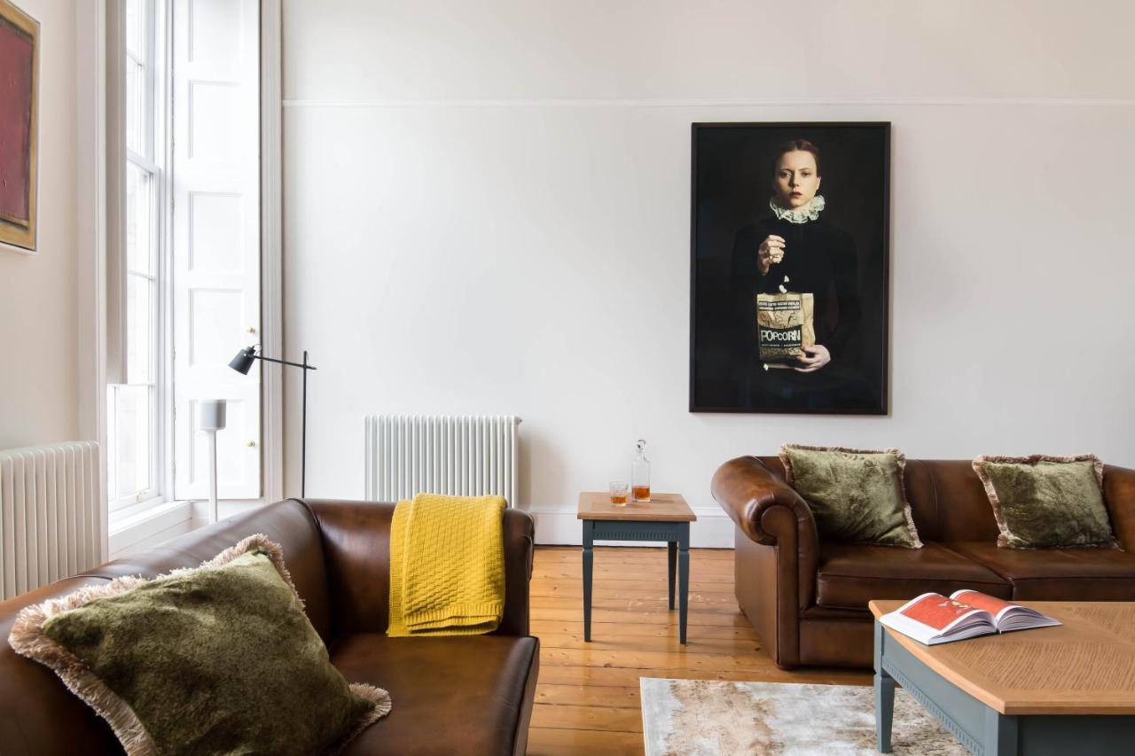 Magnificent Georgian 3-Bedroom Apartment In New Town Edimburgo Exterior foto