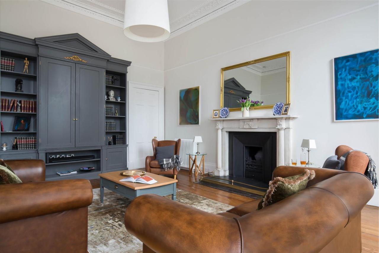 Magnificent Georgian 3-Bedroom Apartment In New Town Edimburgo Exterior foto