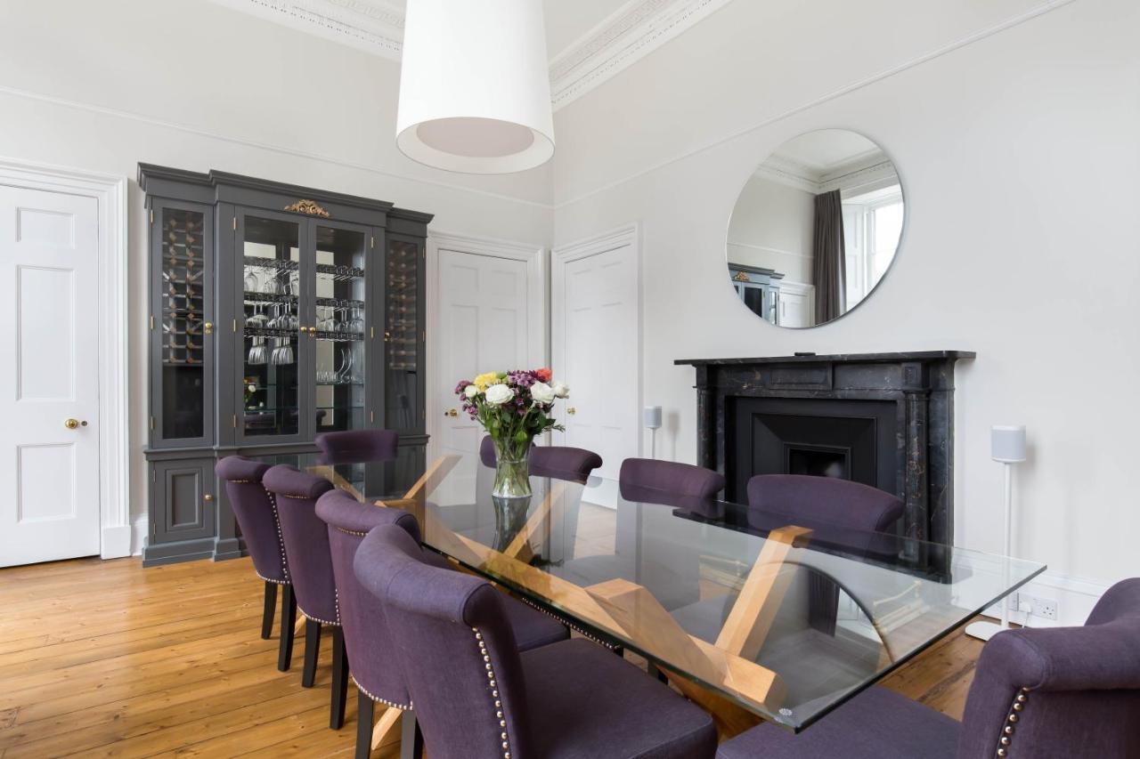 Magnificent Georgian 3-Bedroom Apartment In New Town Edimburgo Exterior foto